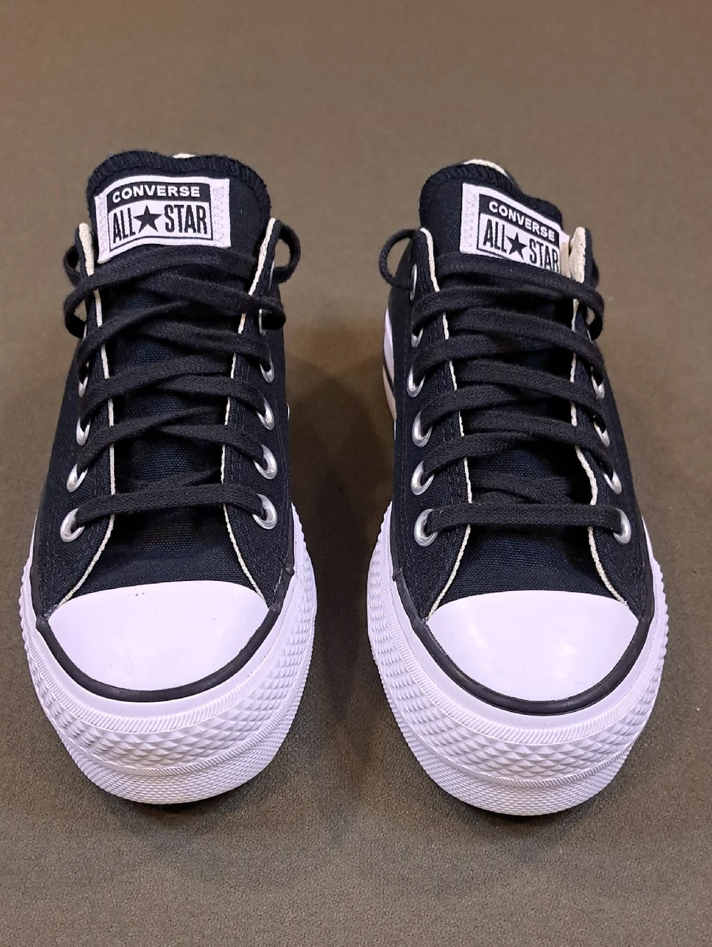 Chuck Taylor All Star Lift Platform Canvas - Color: Black - Size: Women 5 - Picture 3 of 9